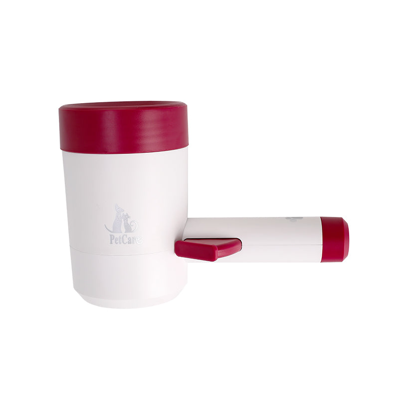 360° Rotating Manual Press Dog Paw Cleaner Cup