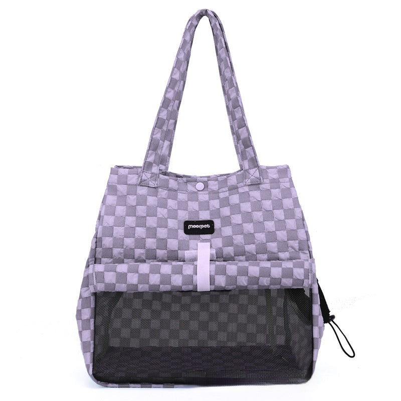 Portable Cat Shoulder Bag – Lightweight & Breathable Pet Carrier
