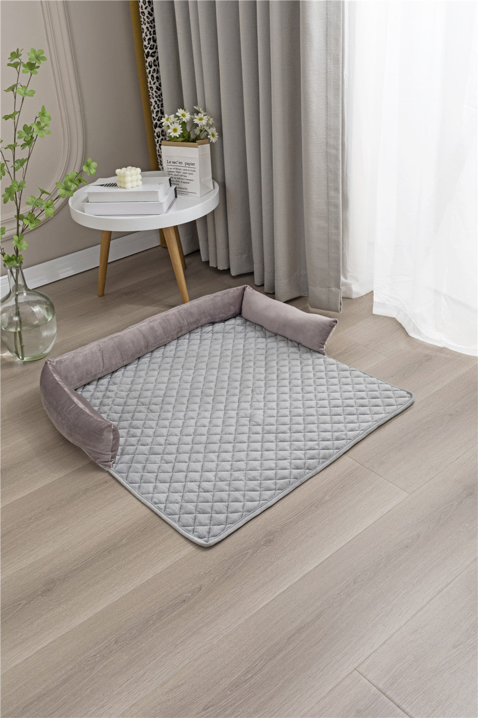 Luxury Pet Sofa Bed – Plush Dog & Cat Couch Bed with Furniture Protection