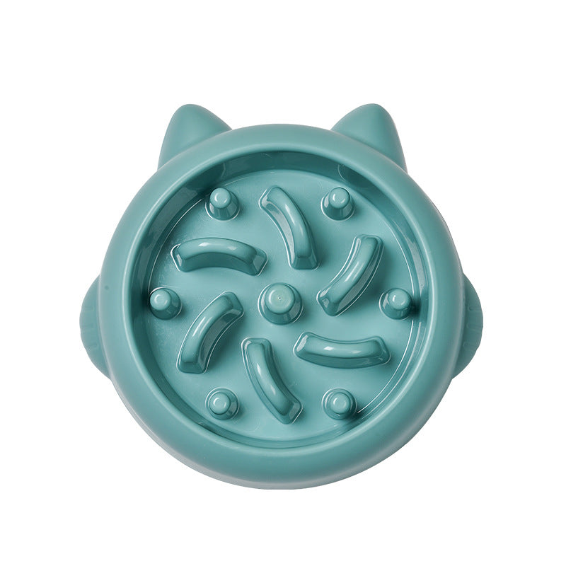 Anti-Choking Slow Feeder Dog & Cat Bowl – Healthy Eating Plate for Pets
