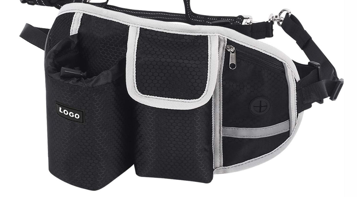 Hands-Free Dog Training Waist Bag – Treat Pouch for Walking, Running & Training
