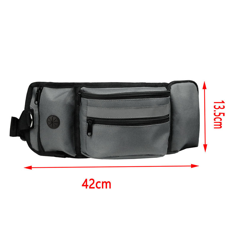 Multifunctional Dog Training Fanny Pack – Hands-Free Pet Walking & Outdoor Storage Bag