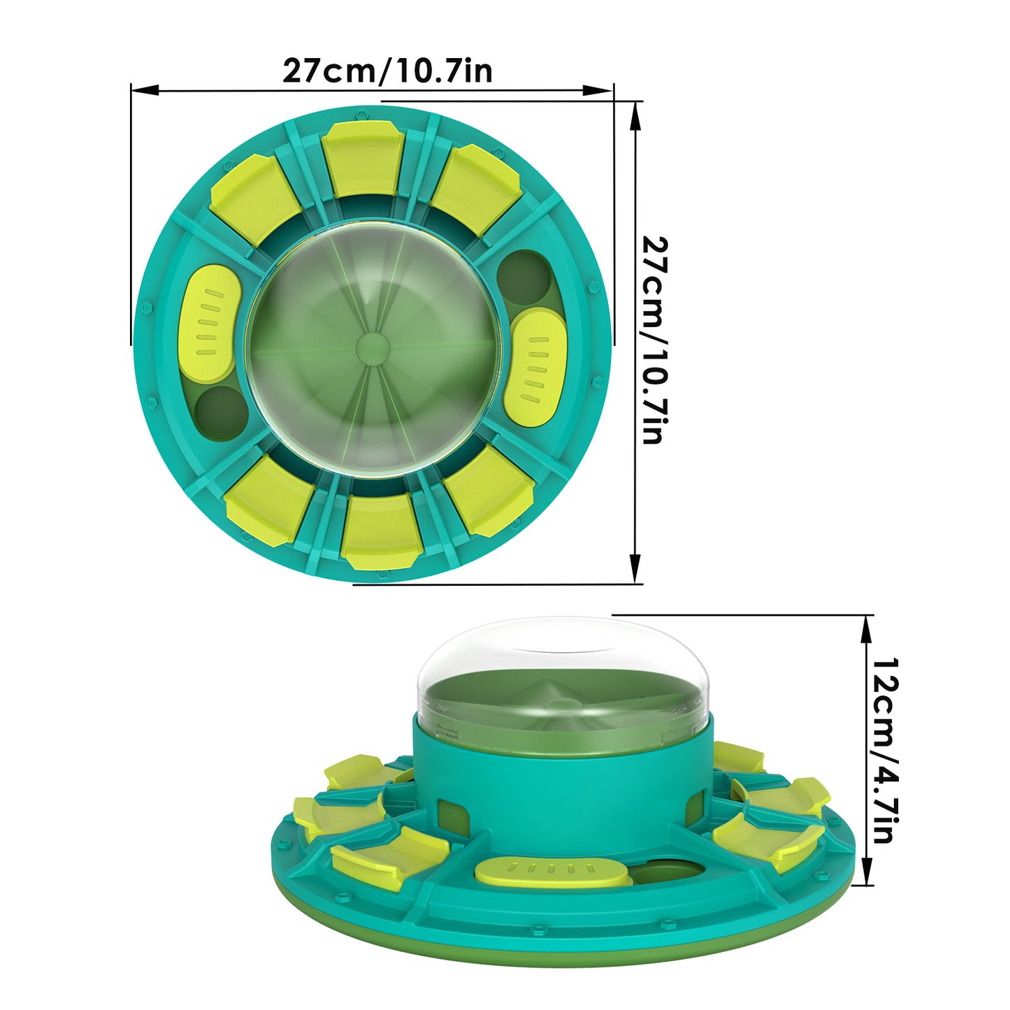 Interactive Dog Puzzle Toy & Slow Feeder – IQ Training Treat Dispenser for Dogs