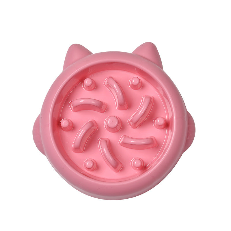 Anti-Choking Slow Feeder Dog & Cat Bowl – Healthy Eating Plate for Pets