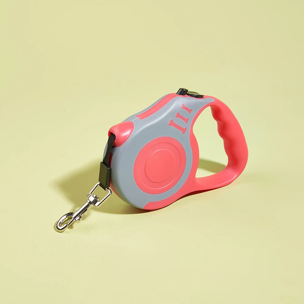 Retractable Dog Leash 3M / 5M – Durable Nylon Automatic Pet Lead