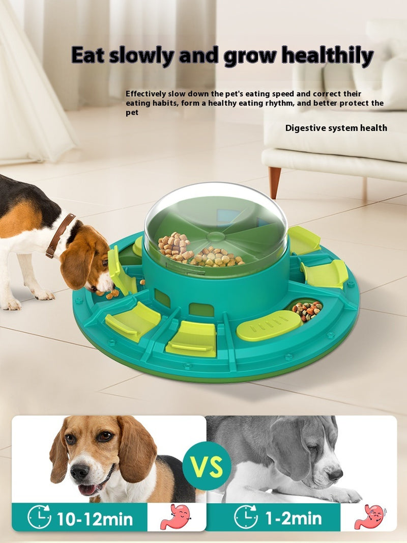 Interactive Dog Puzzle Toy & Slow Feeder – IQ Training Treat Dispenser for Dogs