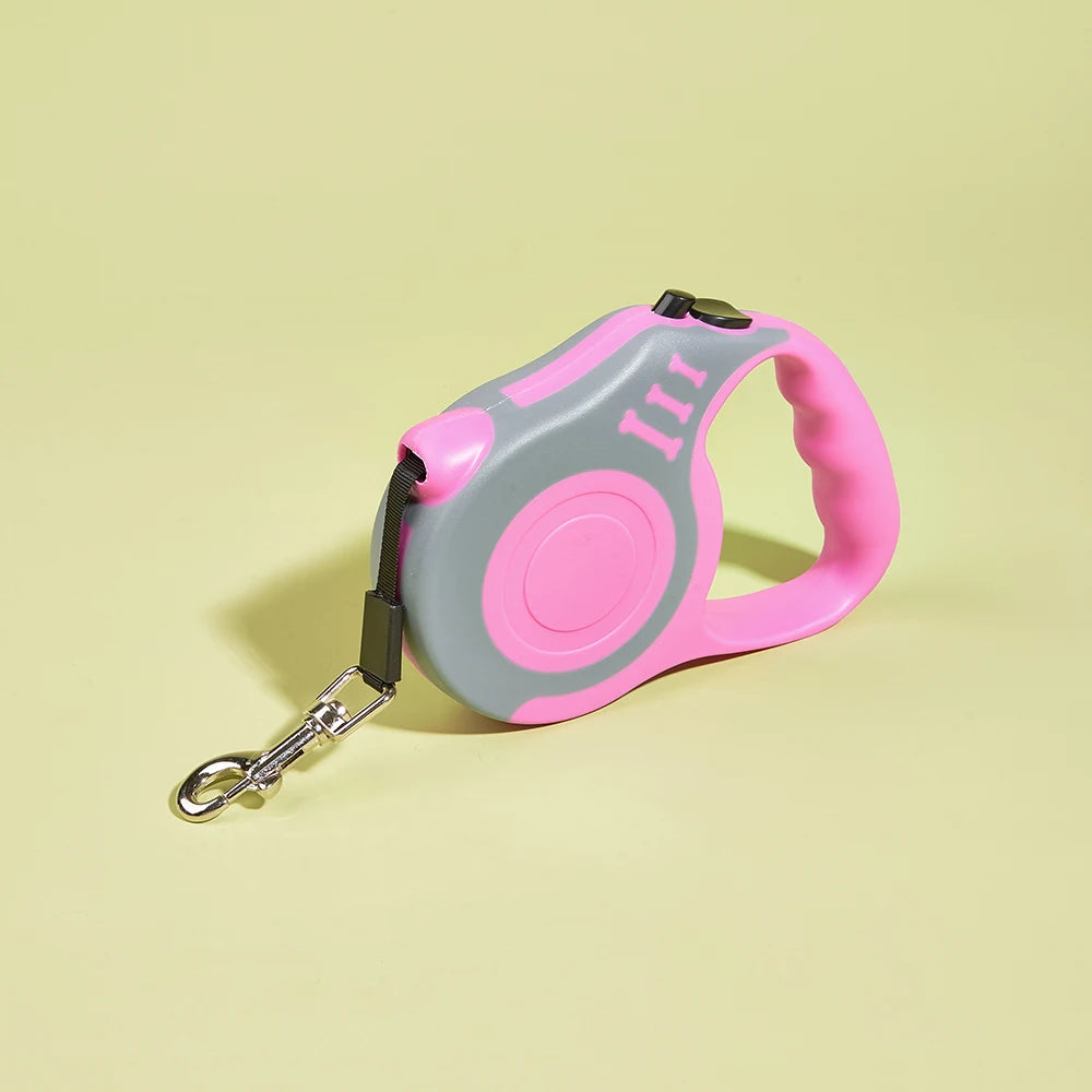Retractable Dog Leash 3M / 5M – Durable Nylon Automatic Pet Lead