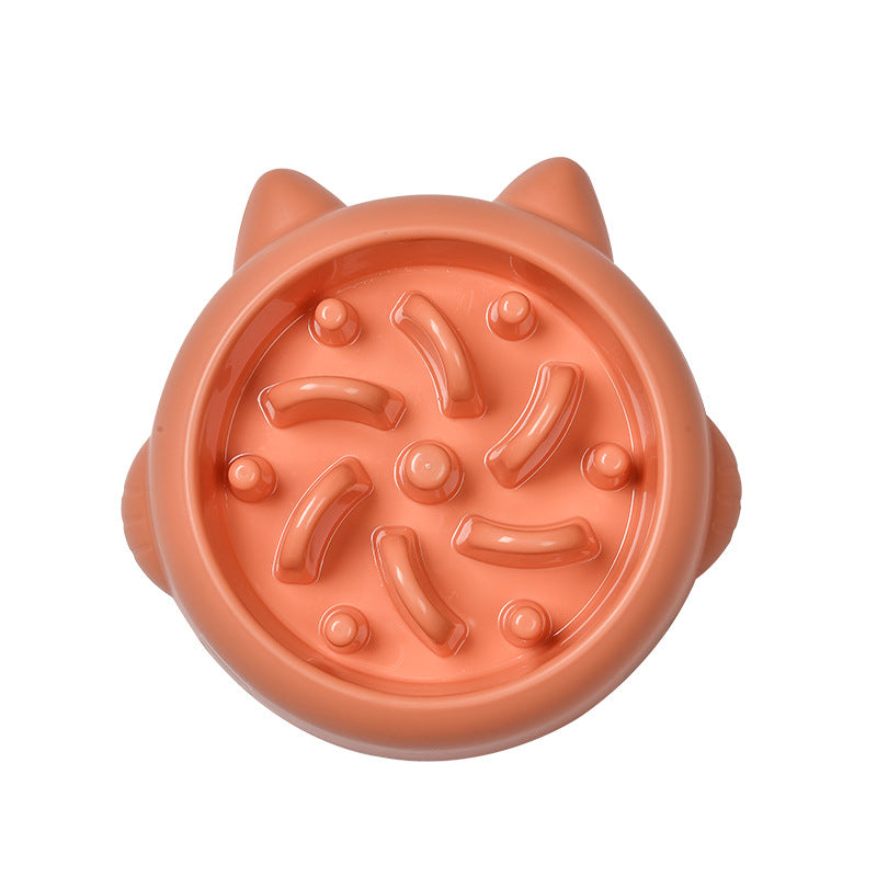 Anti-Choking Slow Feeder Dog & Cat Bowl – Healthy Eating Plate for Pets