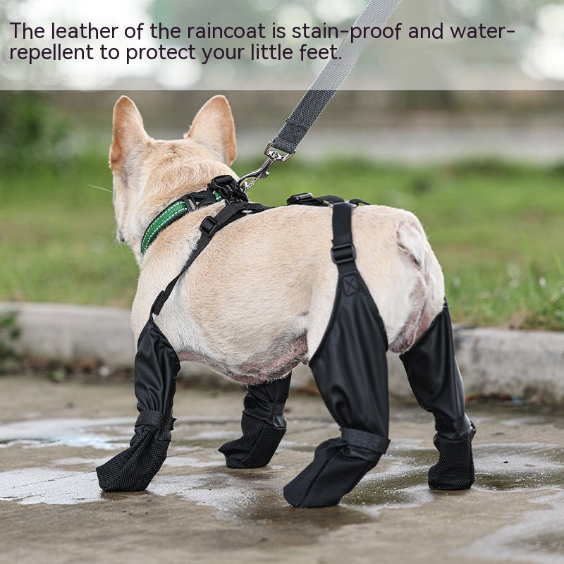 Waterproof Dog Boots – Breathable Non-Slip Paw Protection Shoes for Outdoor Walking