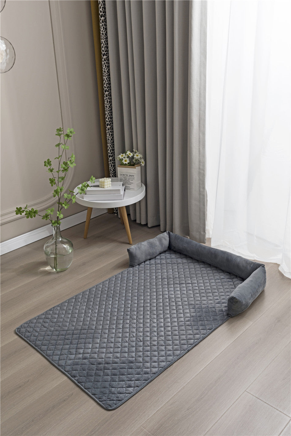 Luxury Pet Sofa Bed – Plush Dog & Cat Couch Bed with Furniture Protection