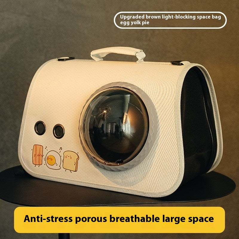 Outdoor Large Capacity Cat Carrier Bag – Breathable Portable Pet Travel Backpack