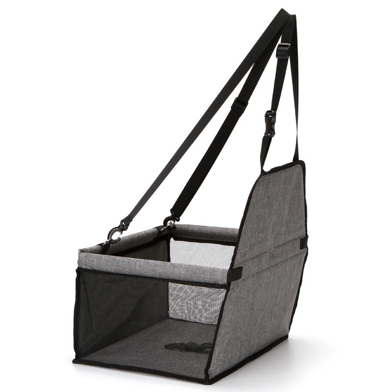 Foldable Pet Safety Seat Car Bag – Portable Dog & Cat Car Seat Carrier