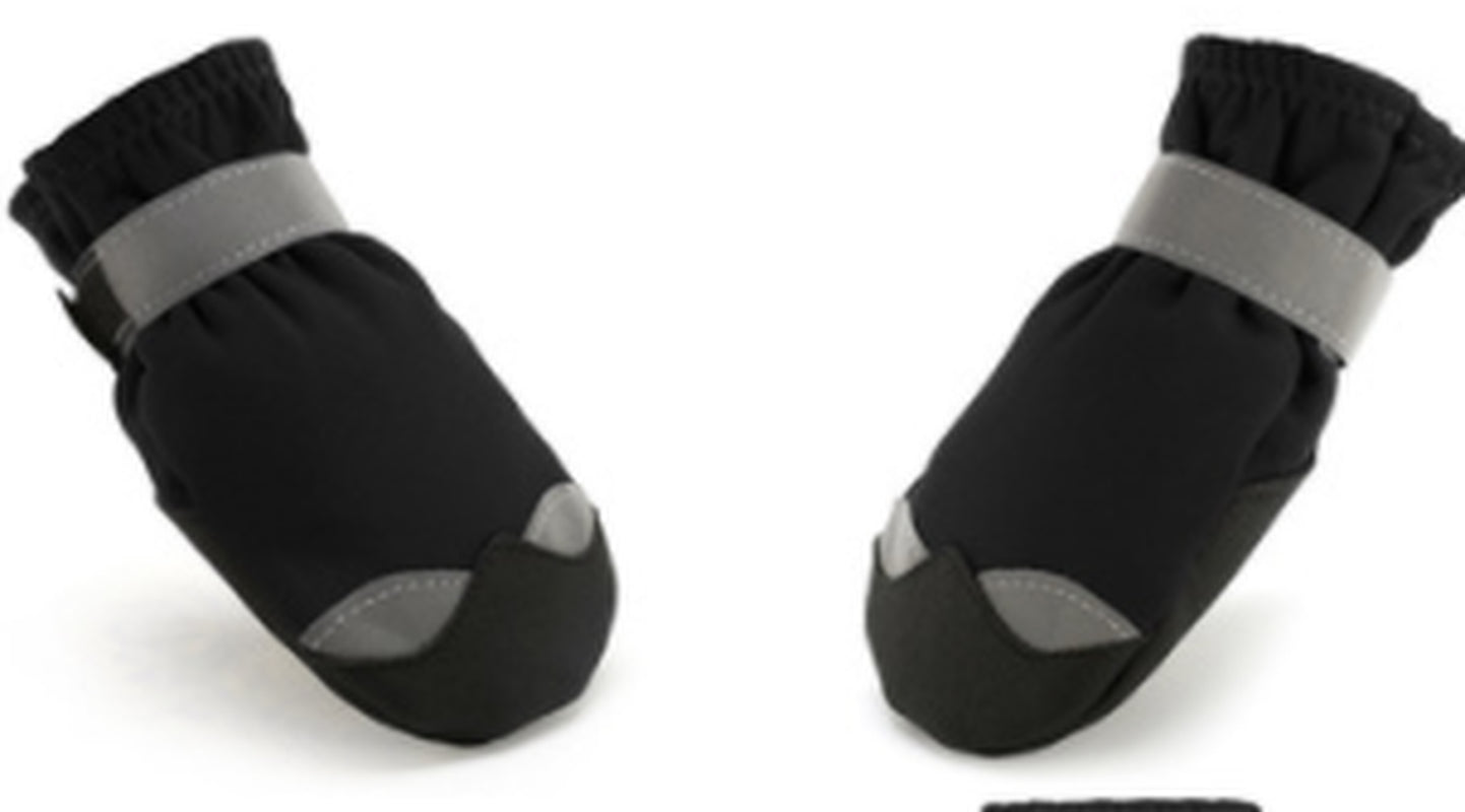 Winter Dog Boots – Waterproof Reflective Warm Shoes for Cold Weather & Snow Protection