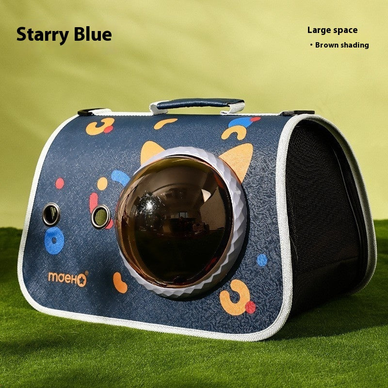 Outdoor Large Capacity Cat Carrier Bag – Breathable Portable Pet Travel Backpack