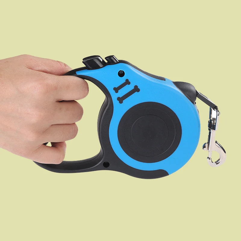 Retractable Dog Leash 3M / 5M – Durable Nylon Automatic Pet Lead