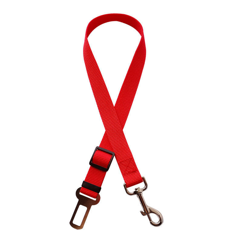 Adjustable Pet Car Seat Belt – Safety Harness Leash for Dogs & Cats