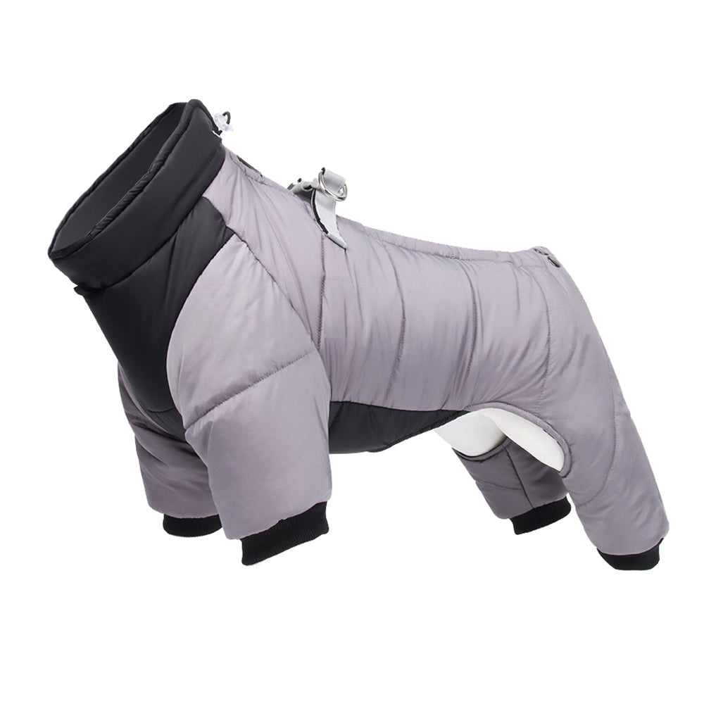 Winter Thicken Dog Clothes – Warm Four-Legged Jacket for Small & Medium Dogs