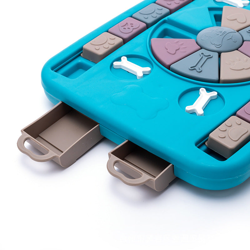 Interactive Dog Puzzle Toy – Slow Feeder & IQ Training Game for Dogs