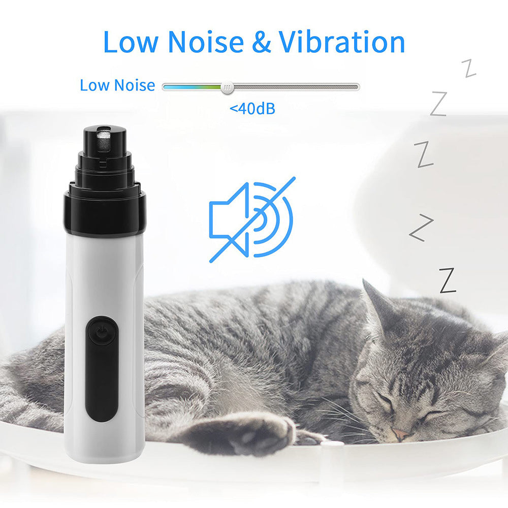 Multifunctional Pet Nail Clippers with LED Light & Magnifier – Safe Grooming Tool