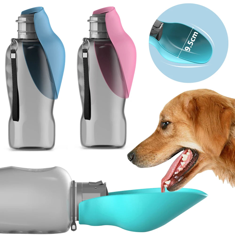 800ML Portable Dog Water Bottle 