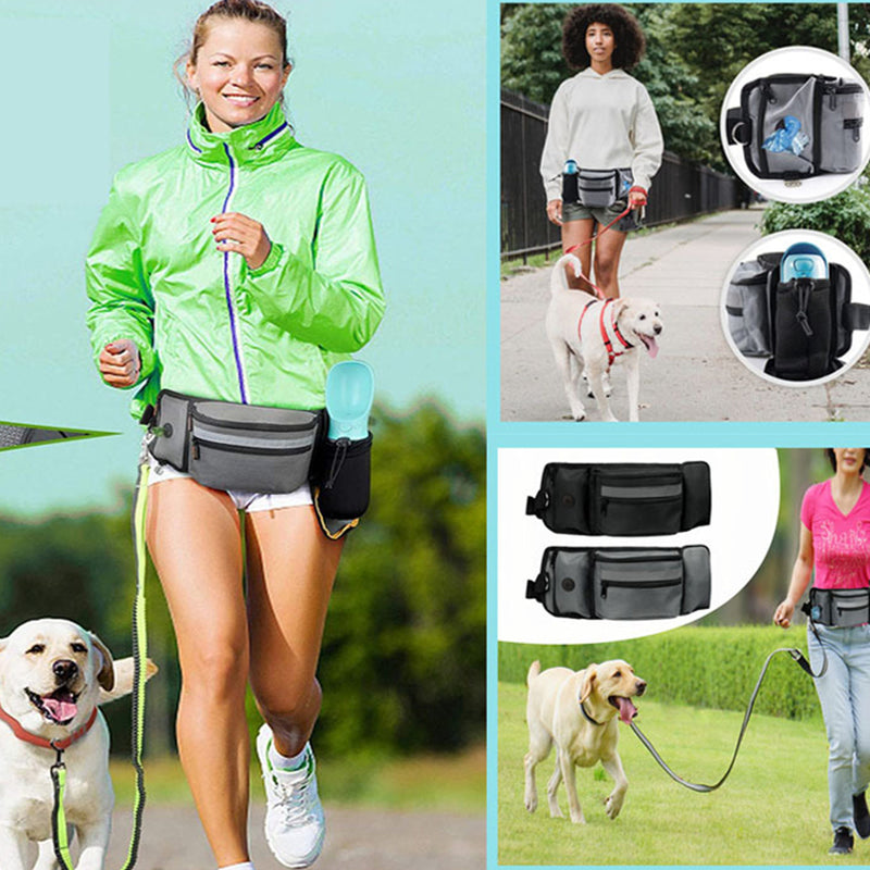 Multifunctional Dog Training Fanny Pack – Hands-Free Pet Walking & Outdoor Storage Bag