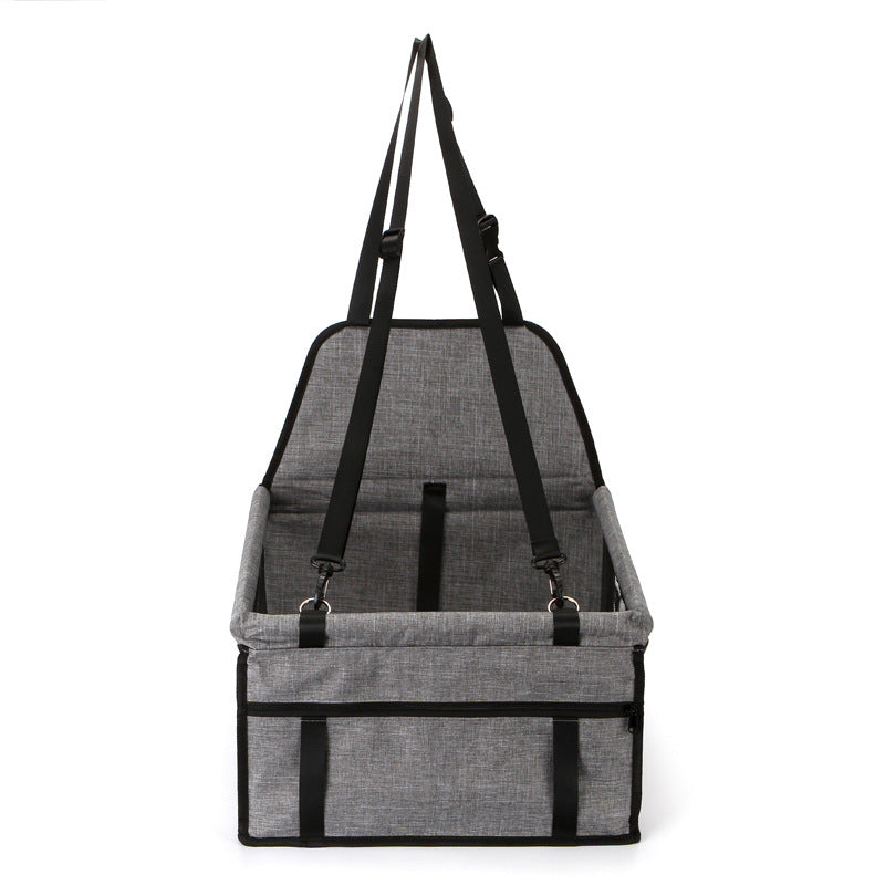 Foldable Pet Safety Seat Car Bag – Portable Dog & Cat Car Seat Carrier