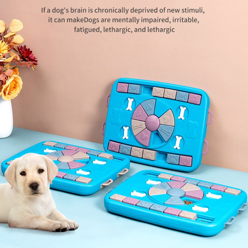 Interactive Dog Puzzle Toy – Slow Feeder & IQ Training Game for Dogs