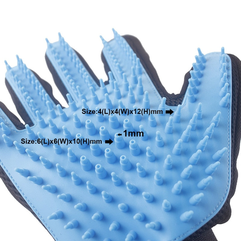2-in-1 Handheld Pet Shower Head & Massage Glove Sprayer