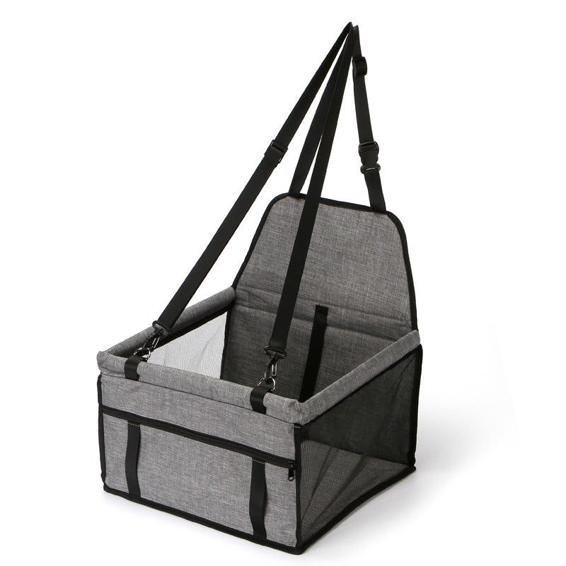 Foldable Pet Safety Seat Car Bag – Portable Dog & Cat Car Seat Carrier