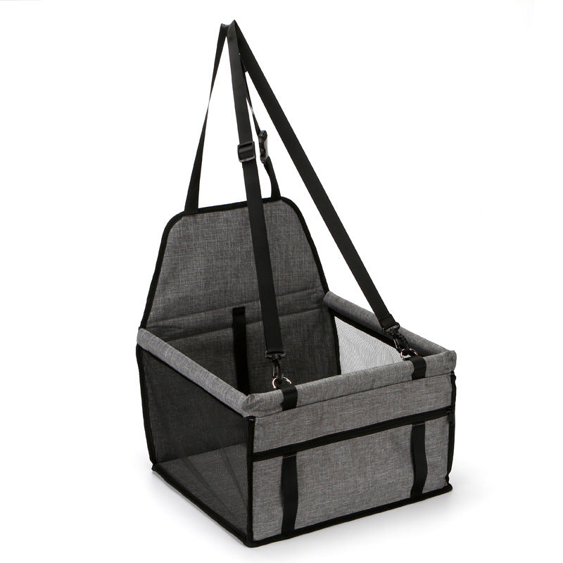 Foldable Pet Safety Seat Car Bag – Portable Dog & Cat Car Seat Carrier