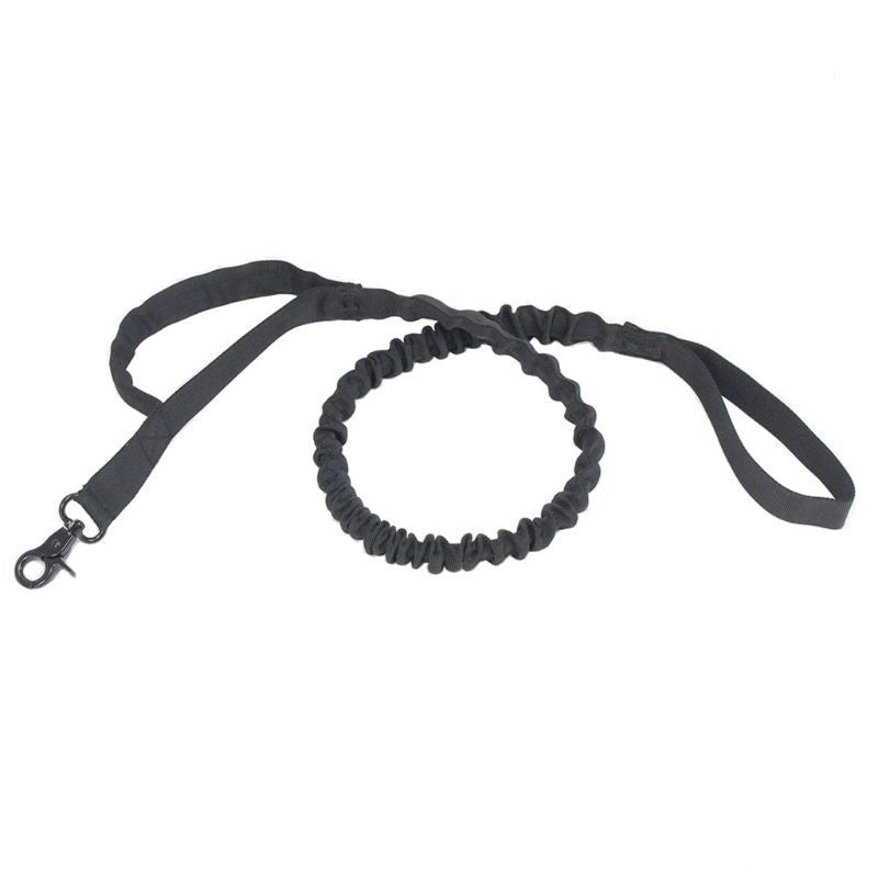 Elastic Shock-Absorbing Dog Leash – Outdoor Training Traction Rope for Large Dogs