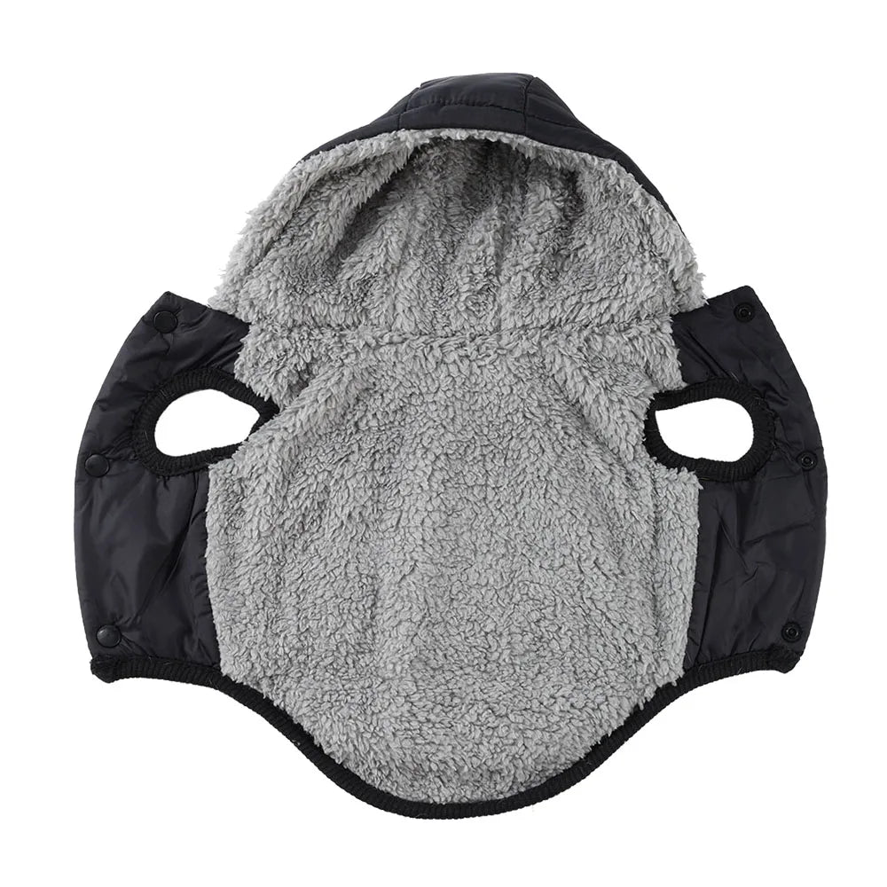 Cozy Fleece Pet Hoodie – Warm Winter Jacket for Dogs & Cats