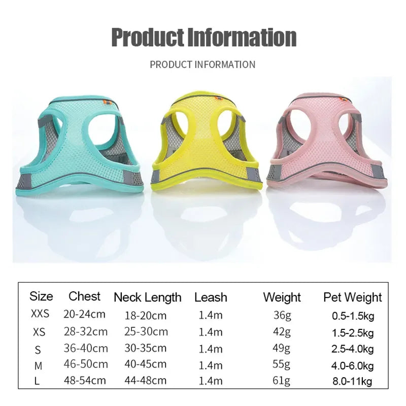 Reflective No-Pull Pet Harness