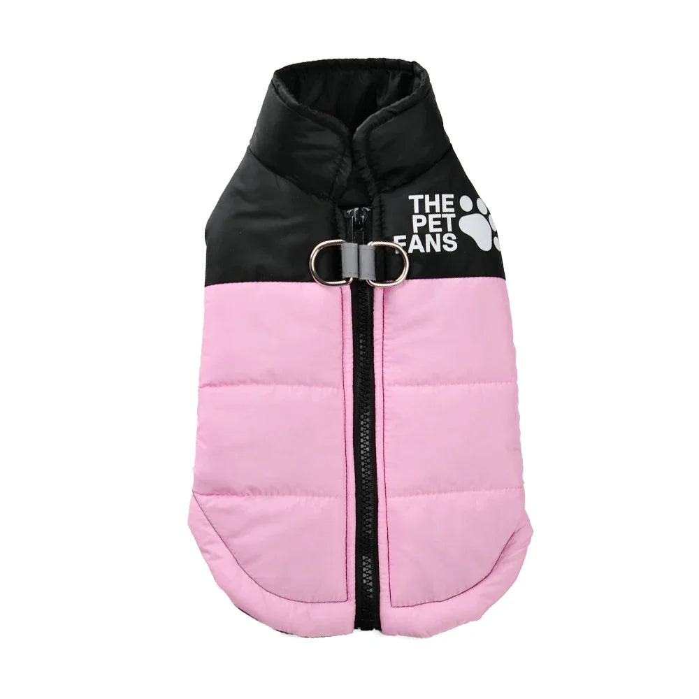 Warm Winter Dog Jacket – Windproof Coat for Small & Large Dogs