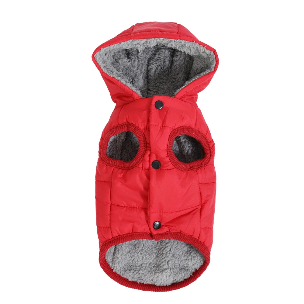 Cozy Fleece Pet Hoodie – Warm Winter Jacket for Dogs & Cats