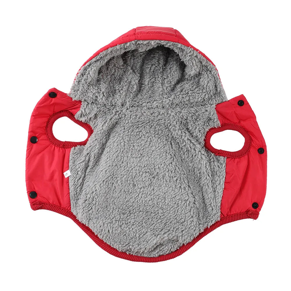 Cozy Fleece Pet Hoodie – Warm Winter Jacket for Dogs & Cats