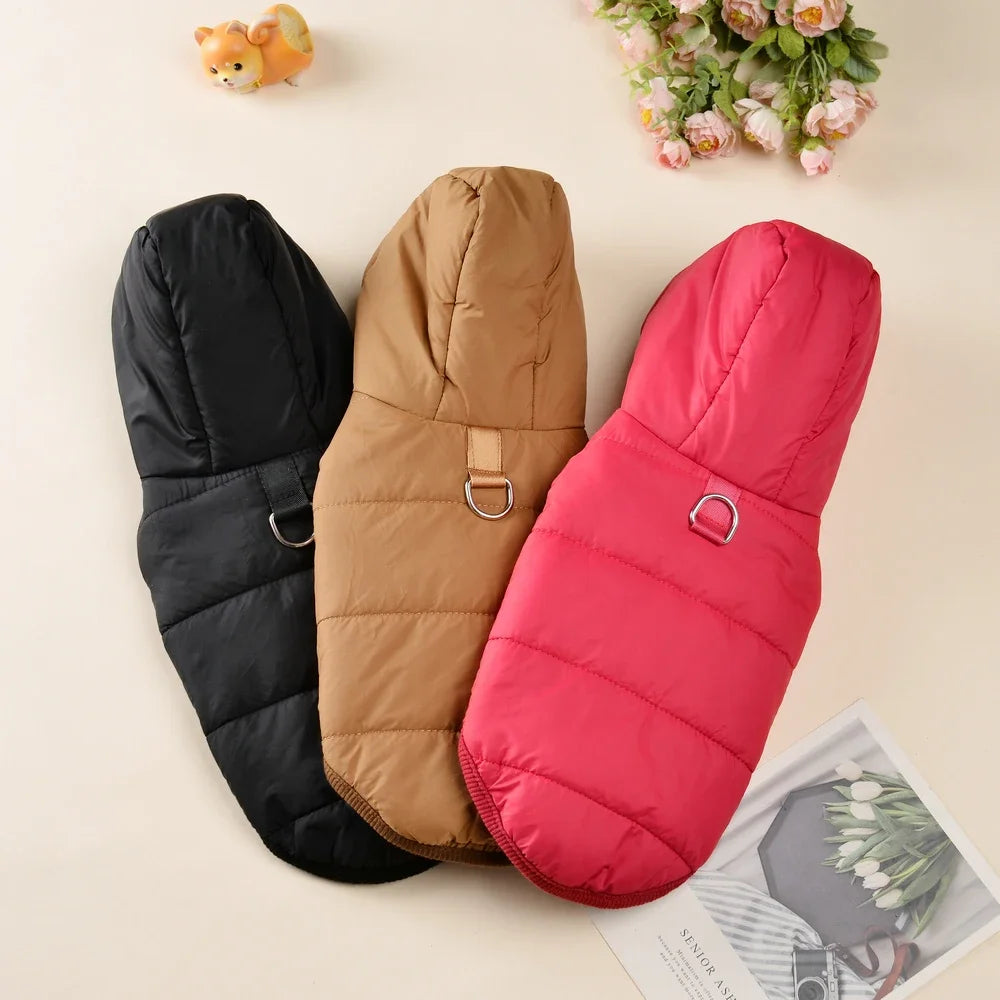 Cozy Fleece Pet Hoodie – Warm Winter Jacket for Dogs & Cats