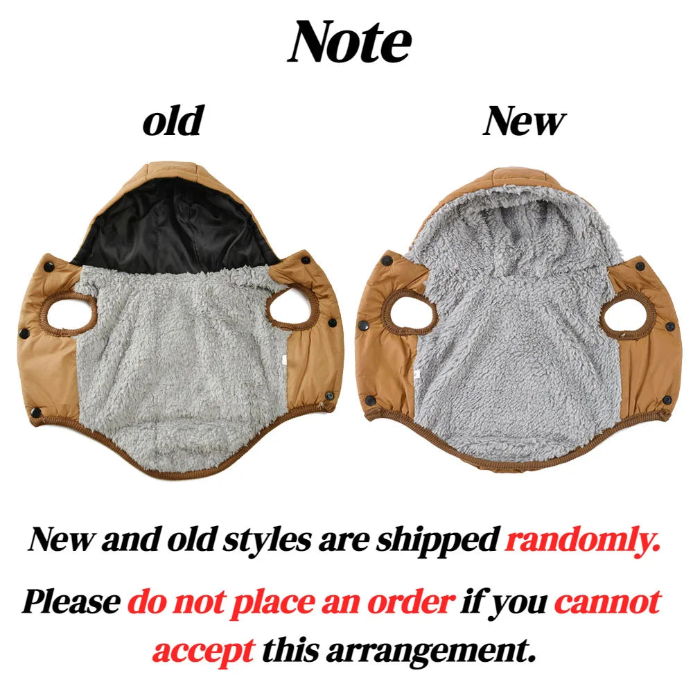 Cozy Fleece Pet Hoodie – Warm Winter Jacket for Dogs & Cats