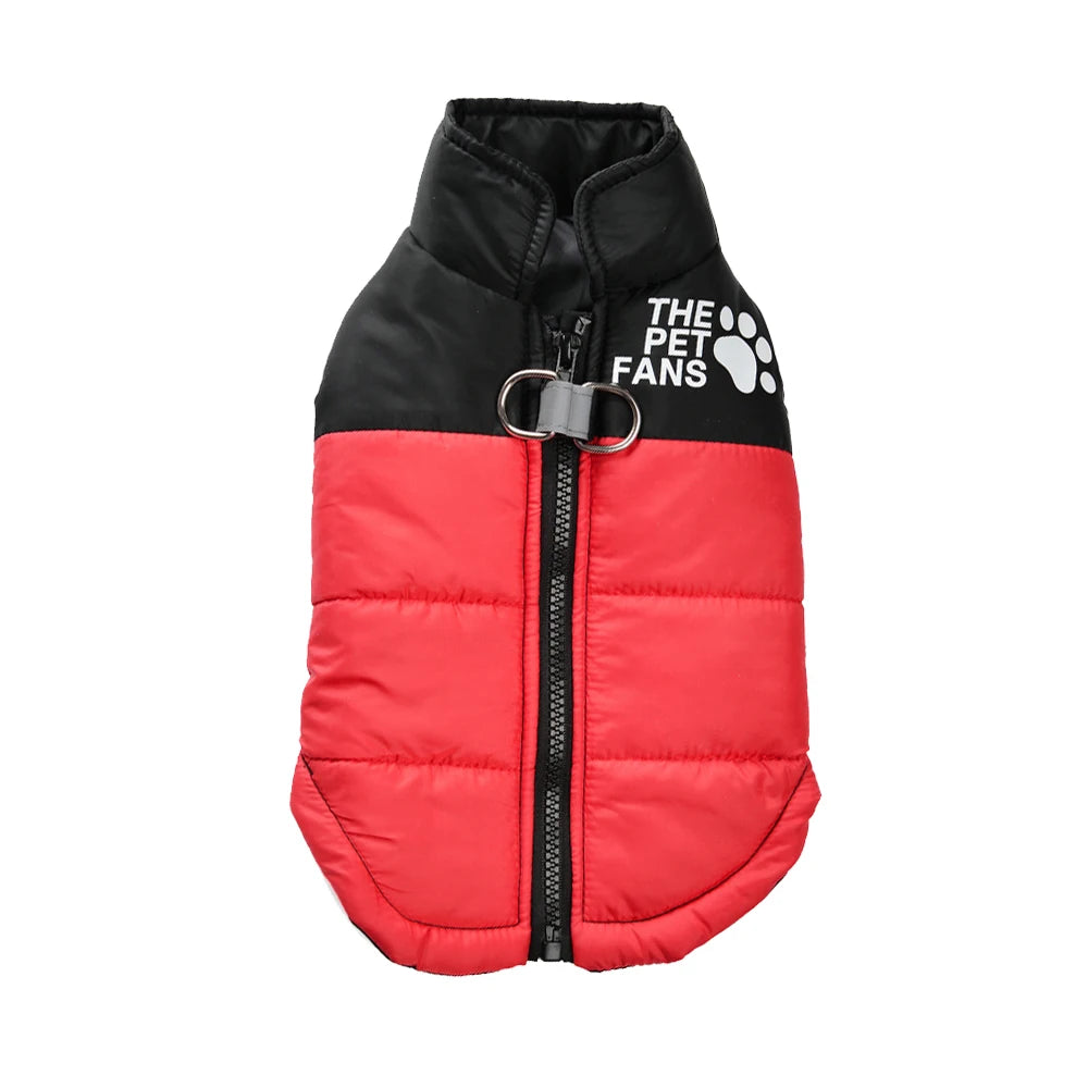 Warm Winter Dog Jacket – Windproof Coat for Small & Large Dogs