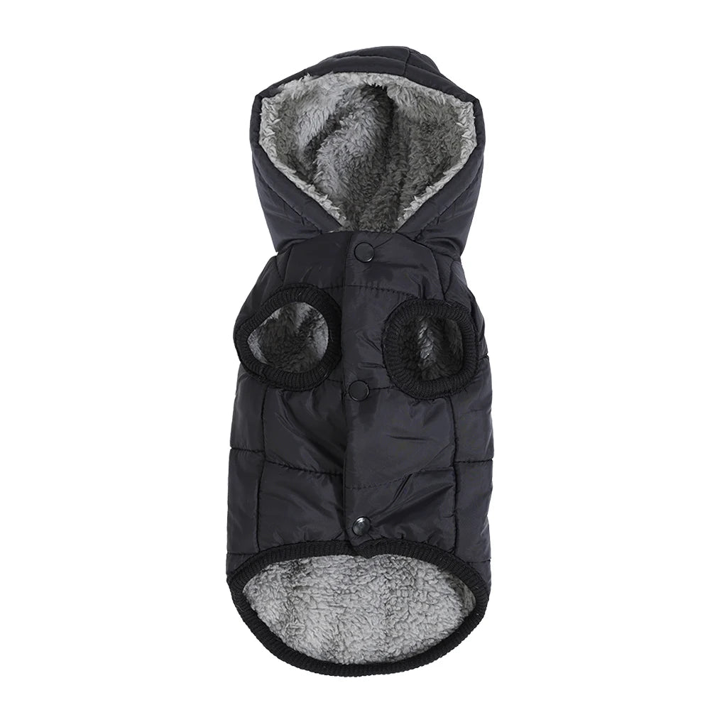Cozy Fleece Pet Hoodie – Warm Winter Jacket for Dogs & Cats