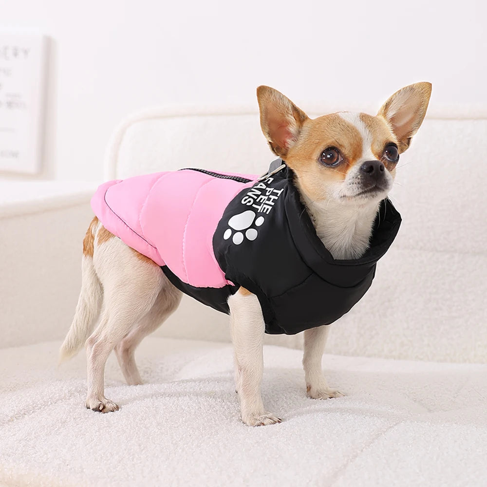Warm Winter Dog Jacket – Windproof Coat for Small & Large Dogs