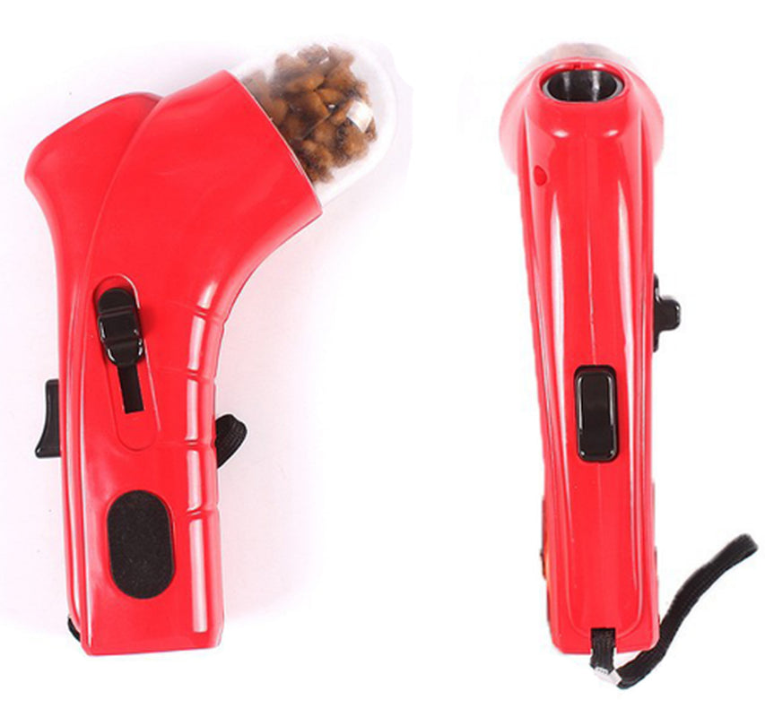 Pet Food Catapult Feeder – Funny Interactive Treat Launcher Toy for Dogs & Cats