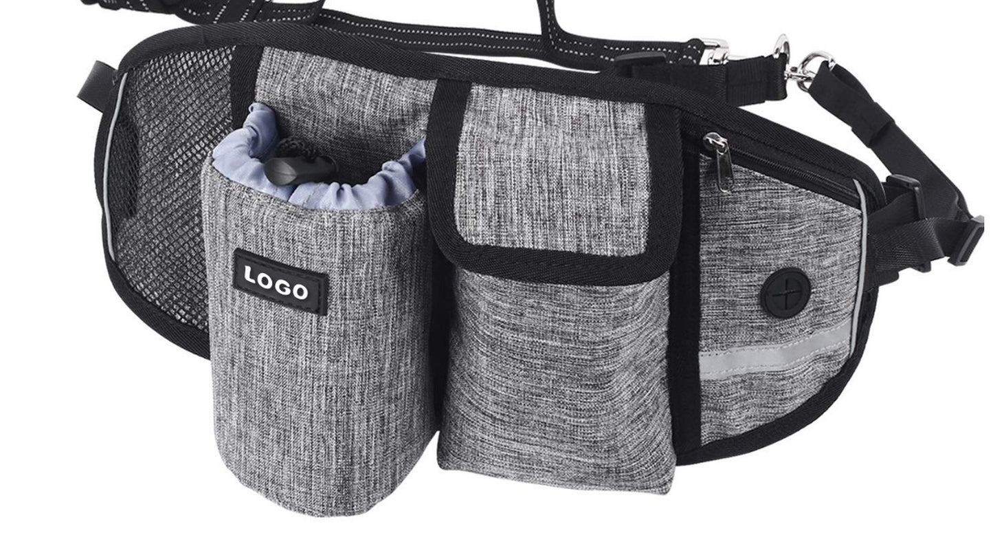 Hands-Free Dog Training Waist Bag – Treat Pouch for Walking, Running & Training