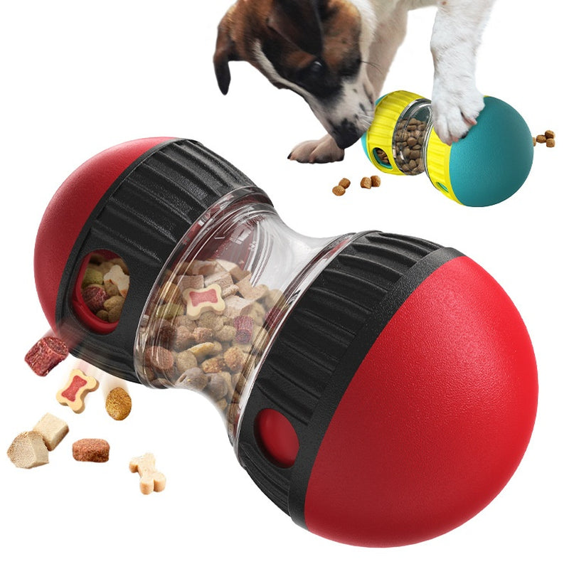 Interactive Treat Dispensing Dog Toy – Slow Feeder Puzzle Tumbler for Smart Dogs