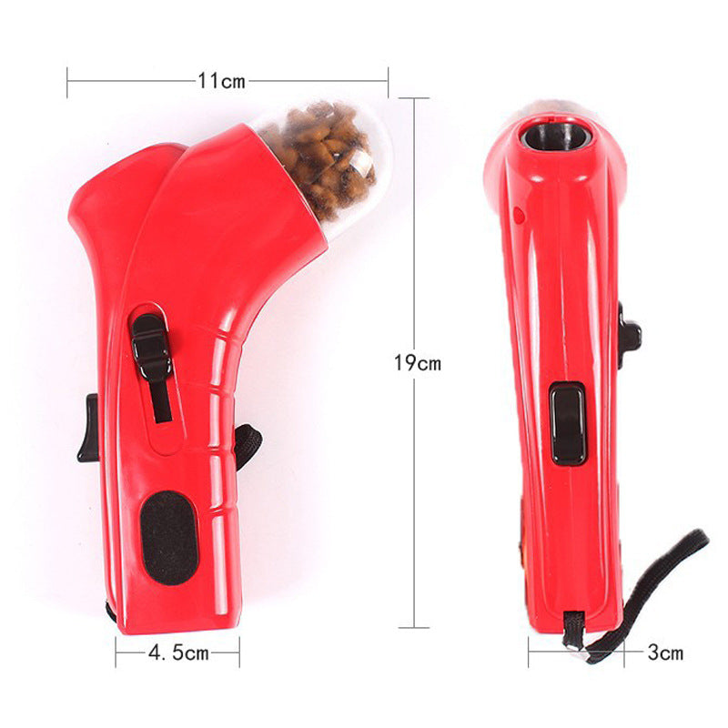 Pet Food Catapult Feeder – Funny Interactive Treat Launcher Toy for Dogs & Cats
