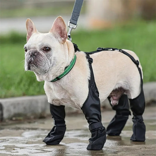 Waterproof Dog Boots – Breathable Non-Slip Paw Protection Shoes for Outdoor Walking