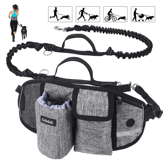 Hands-Free Dog Training Waist Bag – Treat Pouch for Walking, Running & Training