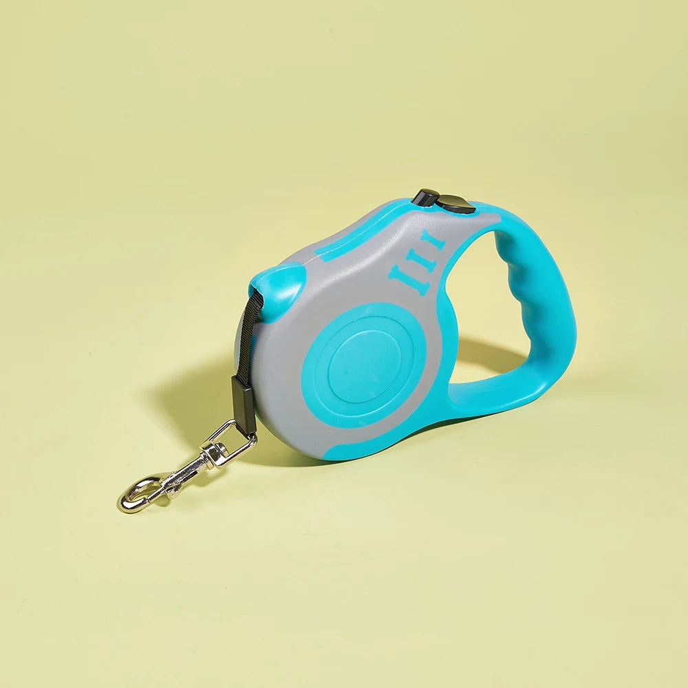 Retractable Dog Leash 3M / 5M – Durable Nylon Automatic Pet Lead