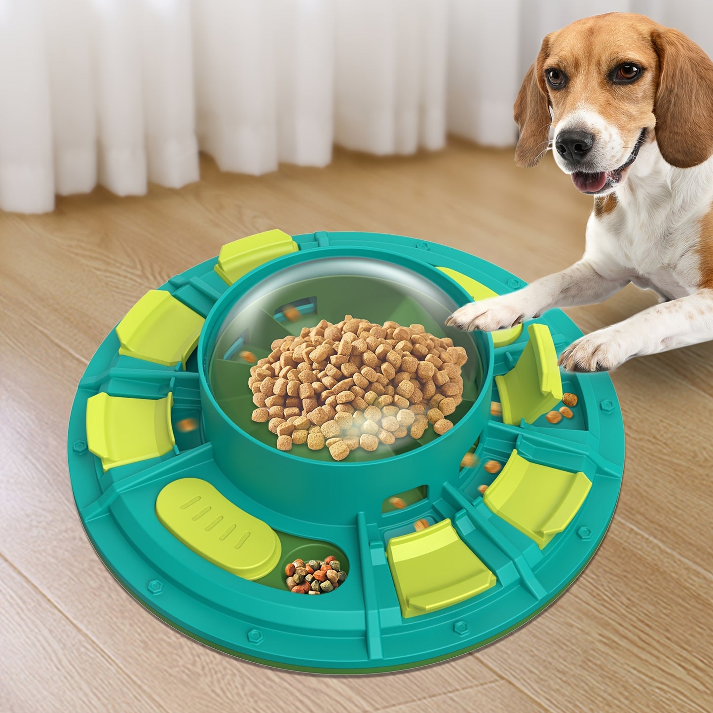 Interactive Dog Puzzle Toy & Slow Feeder – IQ Training Treat Dispenser for Dogs