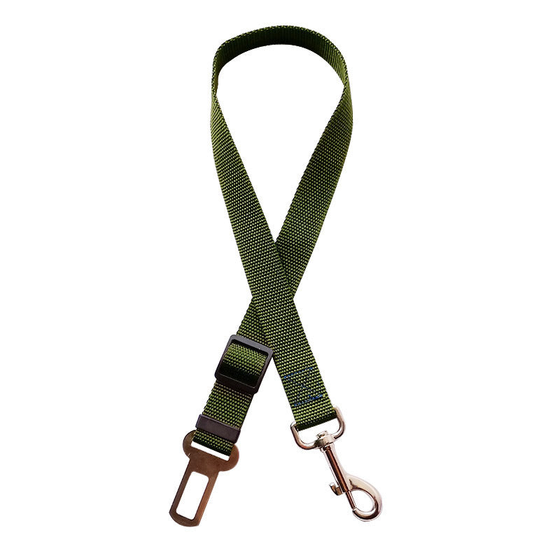 Adjustable Pet Car Seat Belt – Safety Harness Leash for Dogs & Cats